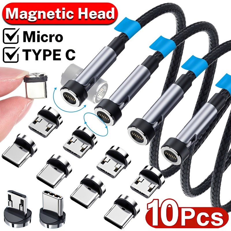 Micro Usb Cable - 10/1PCS Magnetic Micro USB/Type C Connector