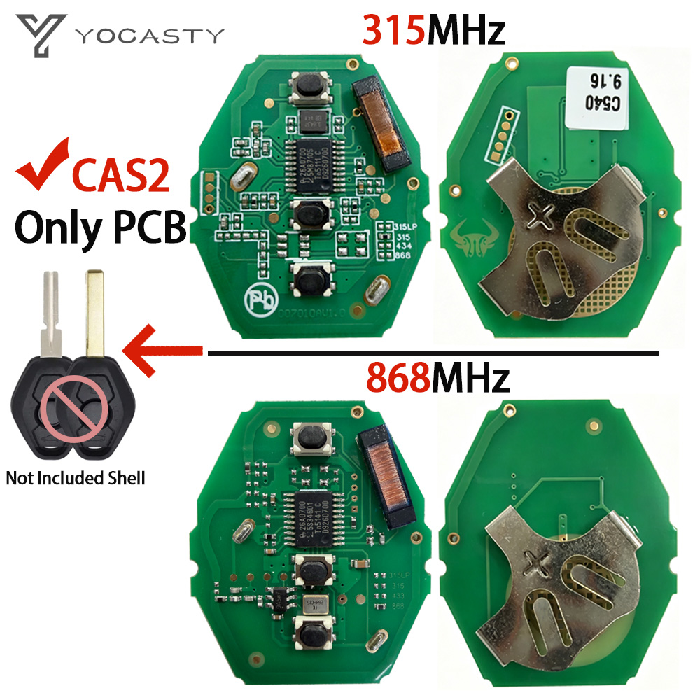 Proto Board - YOCASTY CAS2 Sytem PCB 315/868Mhz PCF7953