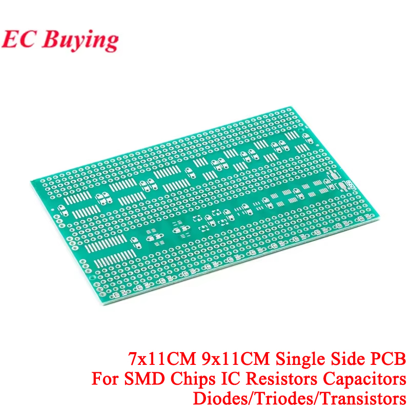Pcb Prototyping Board - 7x11cm 9x11CM Single Side SMD Universal