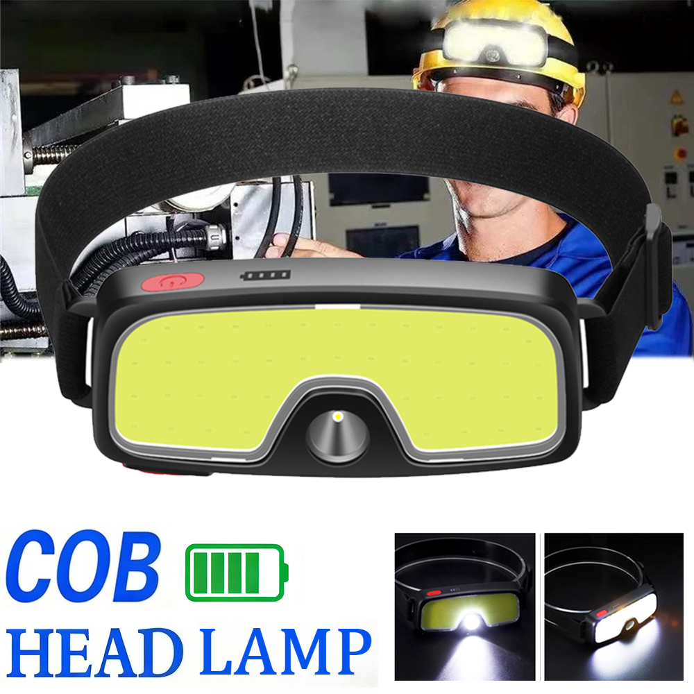 Usb C Cable - Powerful COB Headlamp Type-c/USB Rechargeable Head