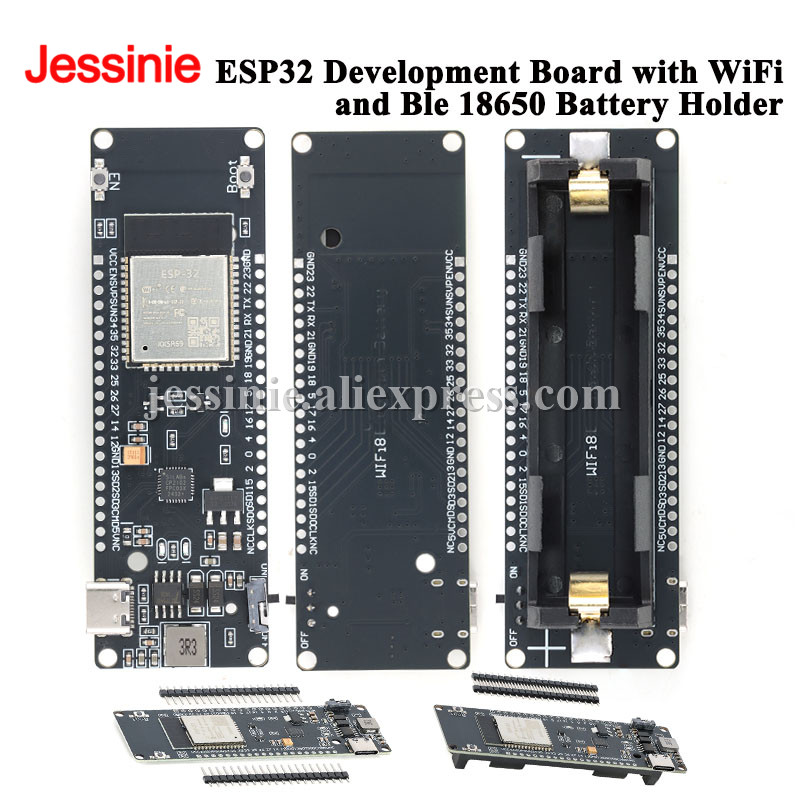 Esp32 Battery Holder Lipo - ESP32 Development Board with WiFi Ble