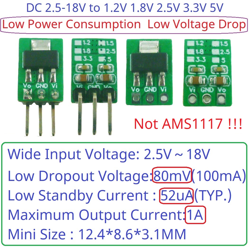 Esp32 Step Down Buck - For Arduiuo ESP32 Tiny Out 1A