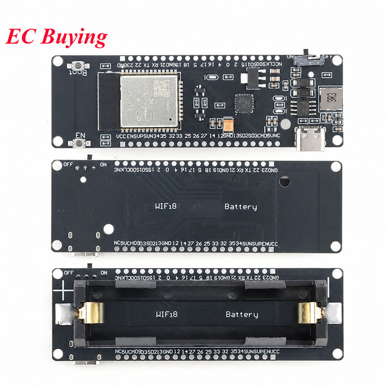 Esp32 Battery Holder Lipo - ESP32 Module Development Board with WiFi