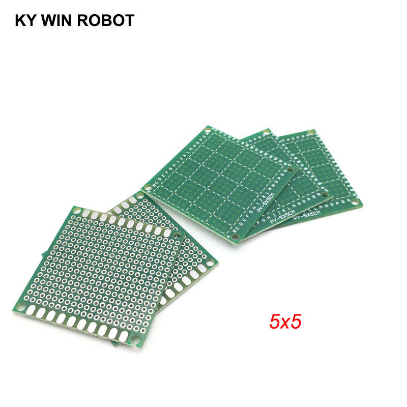 Pcb Prototyping Board - 5pcs 5x5cm 50x50 mm Single Side
