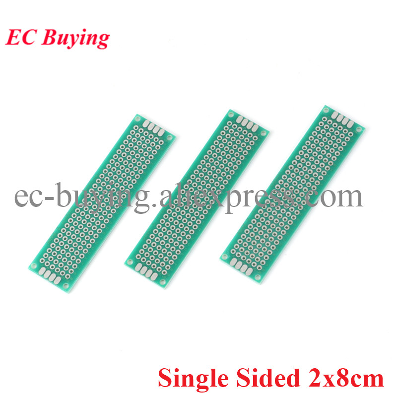 Pcb Prototyping Board - 10pcs/lot 2x8cm Single Sided Copper Prototype