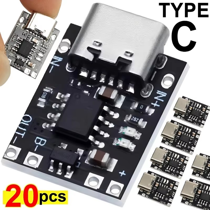 Usb C Cable - 1/10/20PCS 3.7V Lithium Battery Charging Board