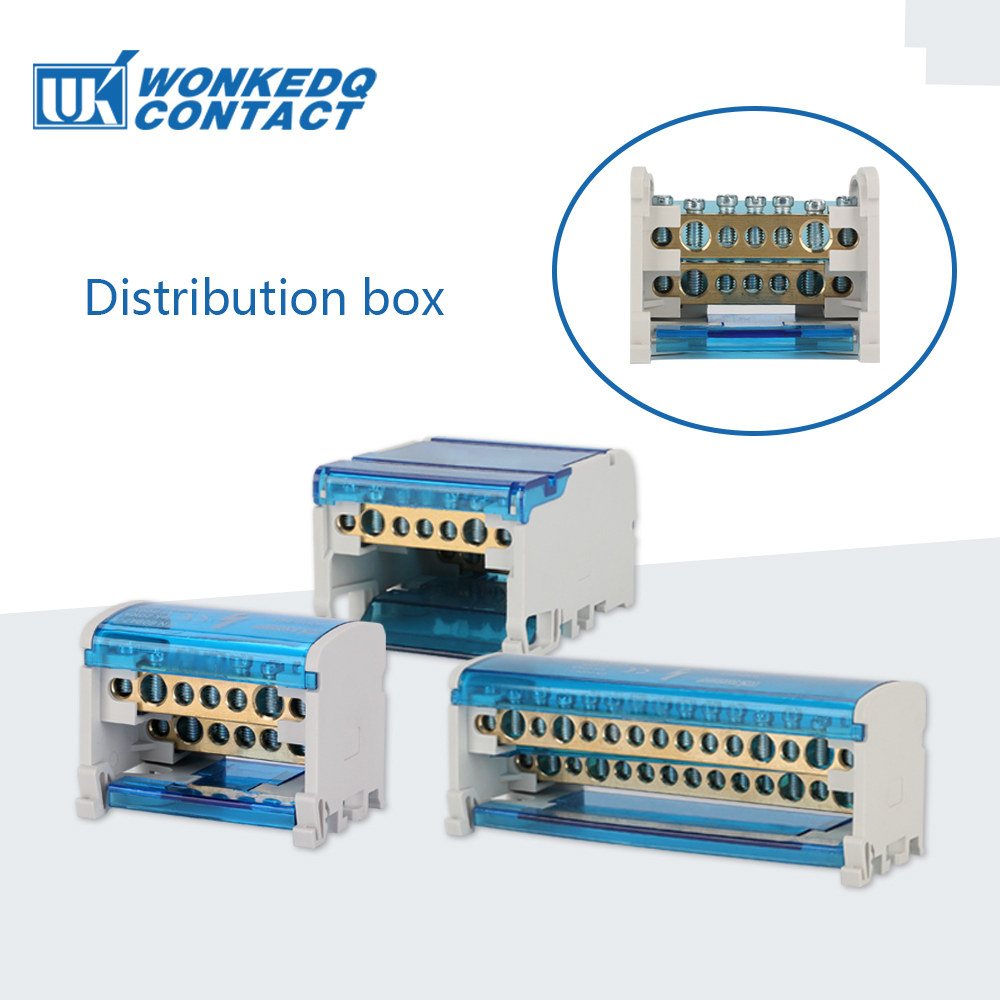 Screw Terminal Block - Din Rail Terminal Block WKH-207/211/215/407/411/415 Modular