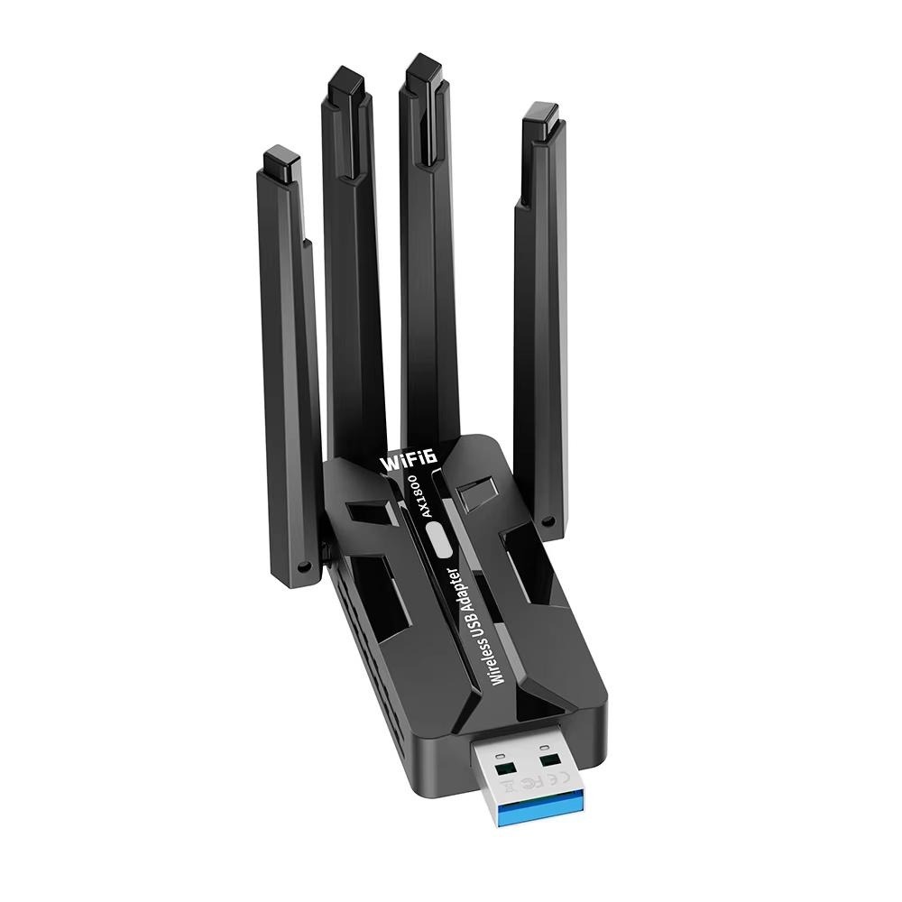 Antenna 2.4Ghz - WiFi 6 USB Adapter 1800Mbps Dual
