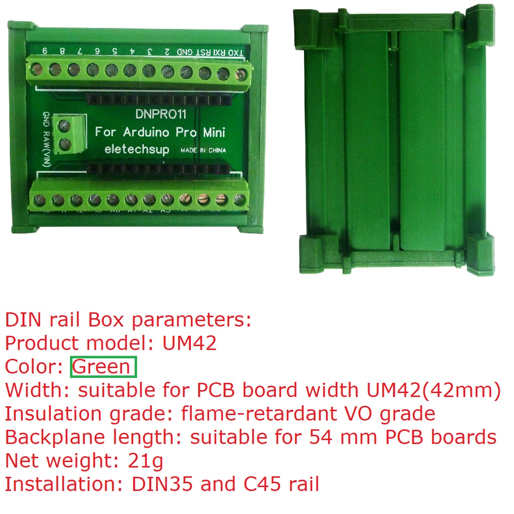 Screw Terminal Block - DIN Rail Mount Terminal Block Adapter