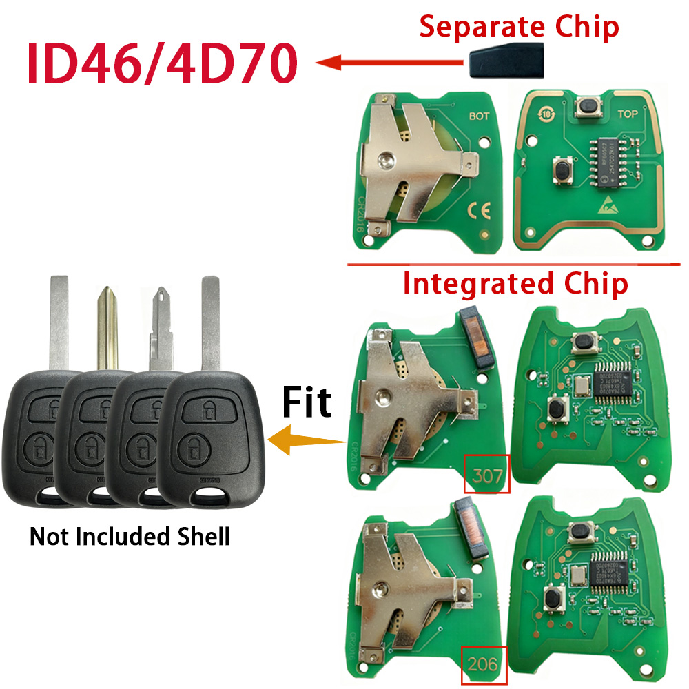 4D70 / ID46 Chip PCB 433Mhz Fo - Proto Board review and price