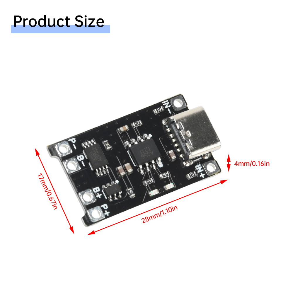 5pcs Type C DC 4-8V TP4056 Li- - Tp4056 Module review and price