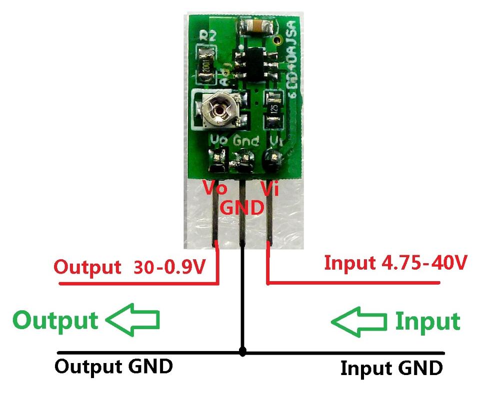 DD40AJSB 5W Mini DC Step Down  - Ams1117 Module review and price