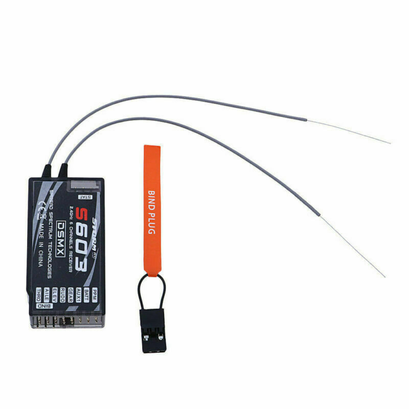 6CH 2.4GHz PPM S603 Receiver w - Antenna 2.4Ghz review and price