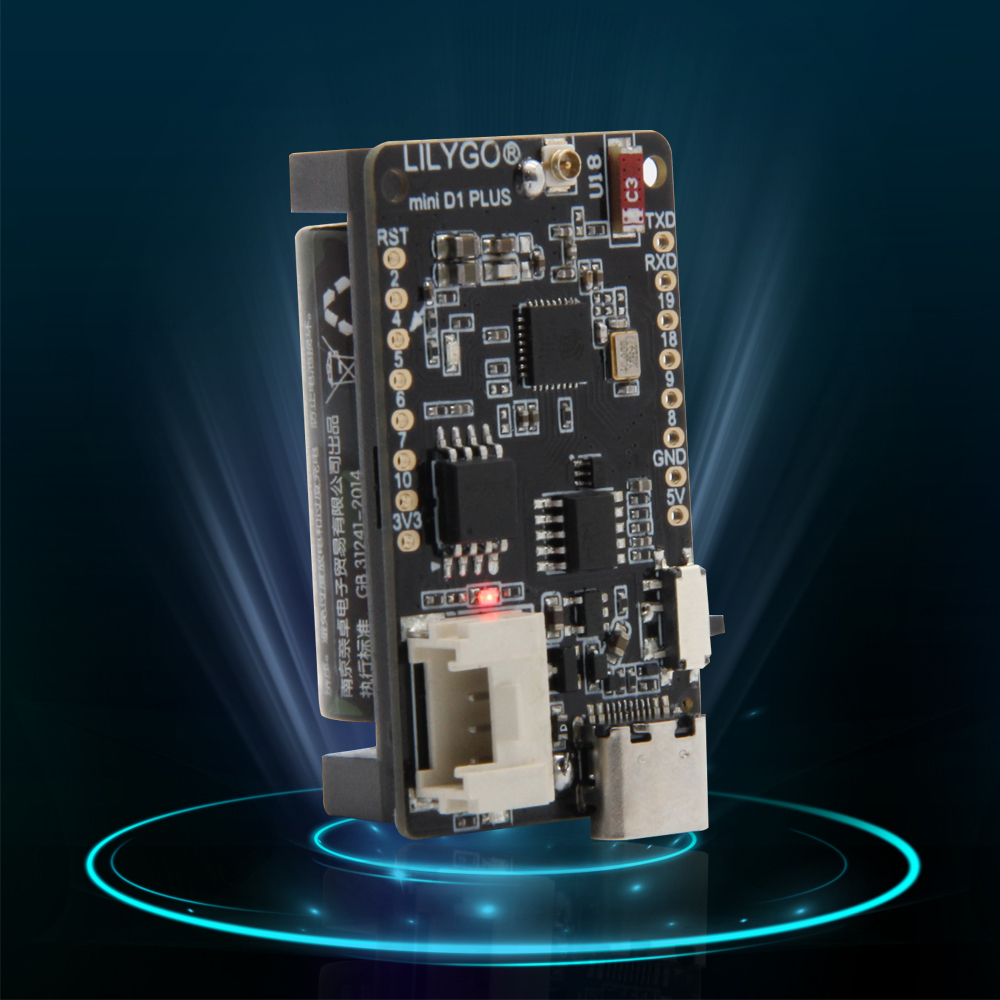 LILYGO® TTGO T-OI PLUS RISC-V  - Esp32 Battery Holder Lipo review and price