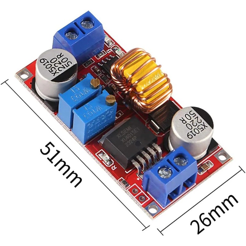 Tame High Power XL4015 5A 75W  - Esp32 Step Down Buck review and price