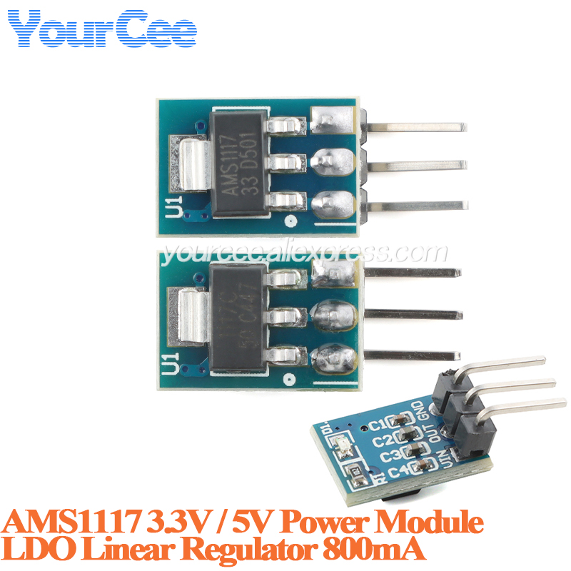 20pcs/1pc AMS1117 3.3V 5V Powe - Ams1117 Module review and price