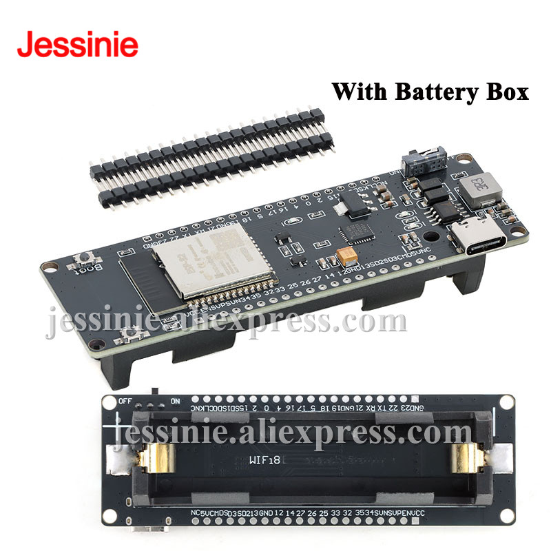 ESP32 Development Board with W - Esp32 Battery Holder Lipo review and price