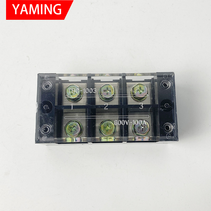 2pcs TBC-1003 100A 3P 600V 6 S - Screw Terminal Block review and price