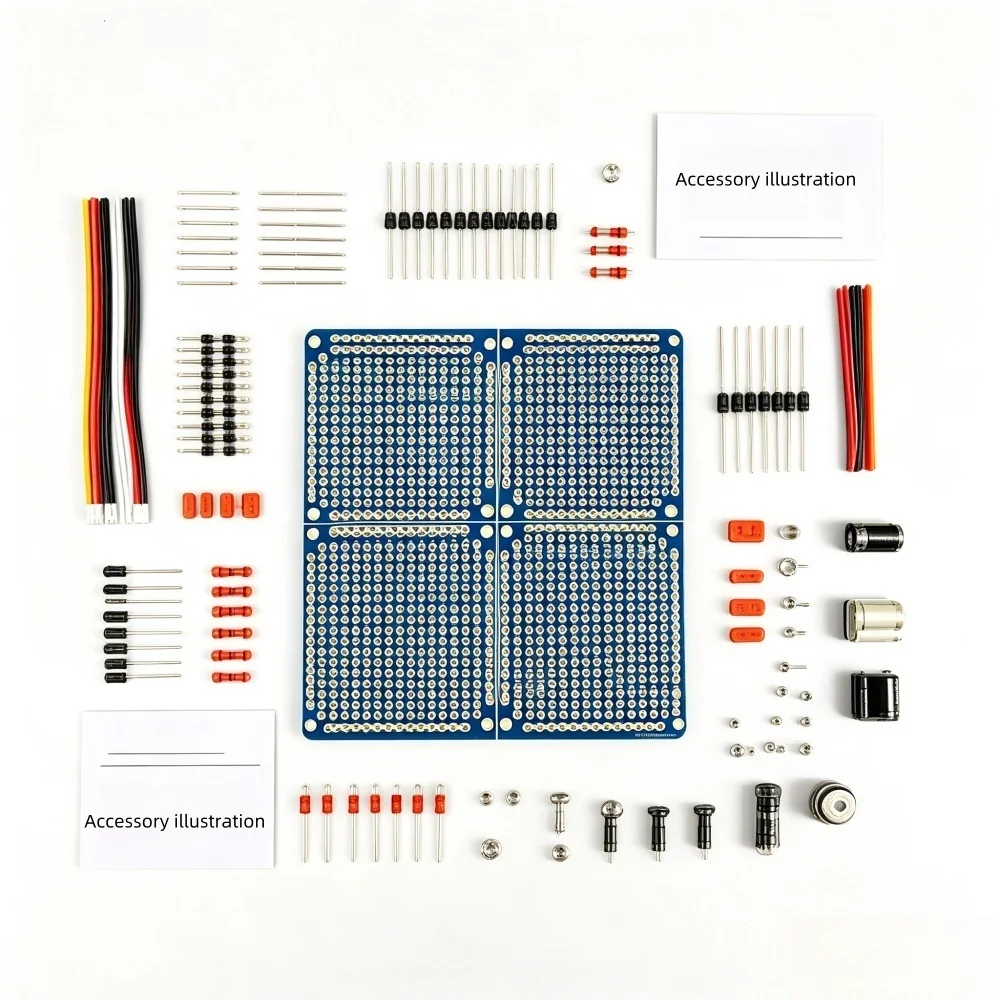4-in-1 Snap PCB Board 89x97mm  - Perfboard review and price