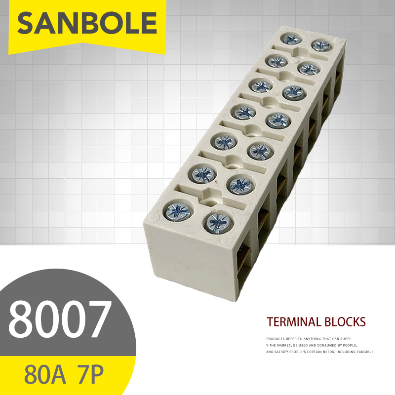 10pcs 80A/7P Terminal blocks F - Screw Terminal Block review and price