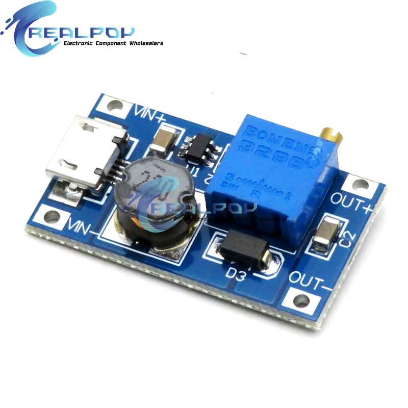 MT3608 DC-DC Adjustable Boost  - Tp4056 Module review and price