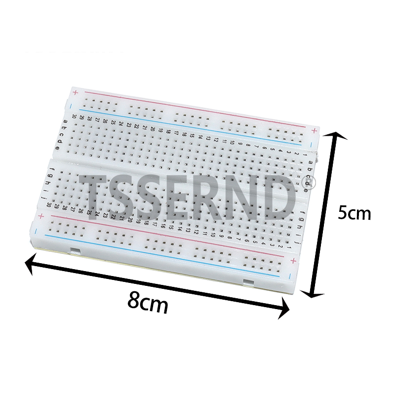400 Tie Points Solderless PCB  - Breadboard 400 Point review and price