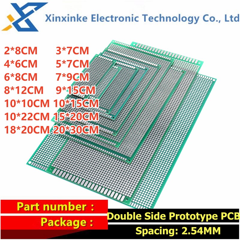 5PCS 2.54MM 7*9CM 3cm*7cm 5x7  - Pcb Prototyping Board review and price