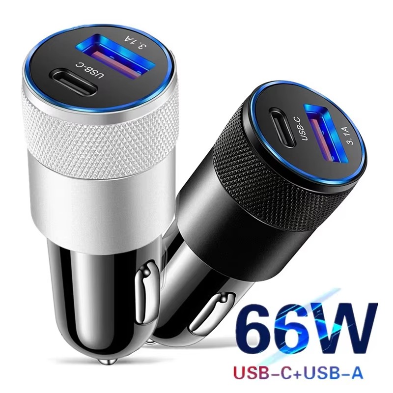 66W USB Car Charger Type C Fas - Usb C Cable review and price