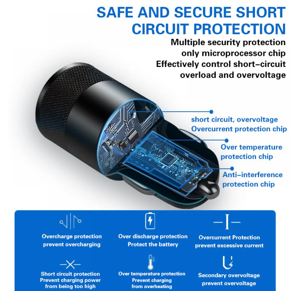 66W USB Car Charger Type C Fas - Usb C Cable review and price
