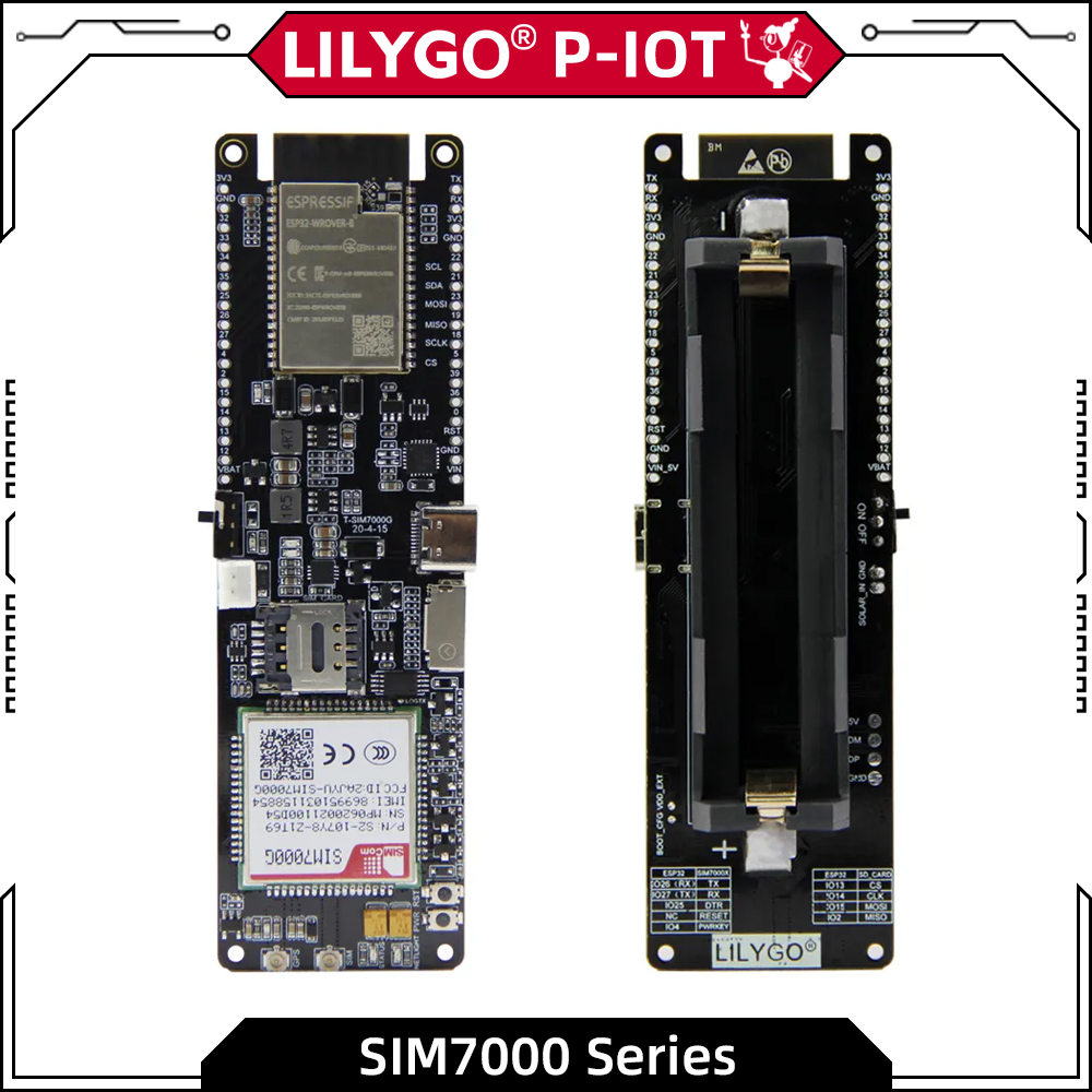 LILYGO® TTGO T-SIM7000G ESP32  - Esp32 Battery Holder Lipo review and price