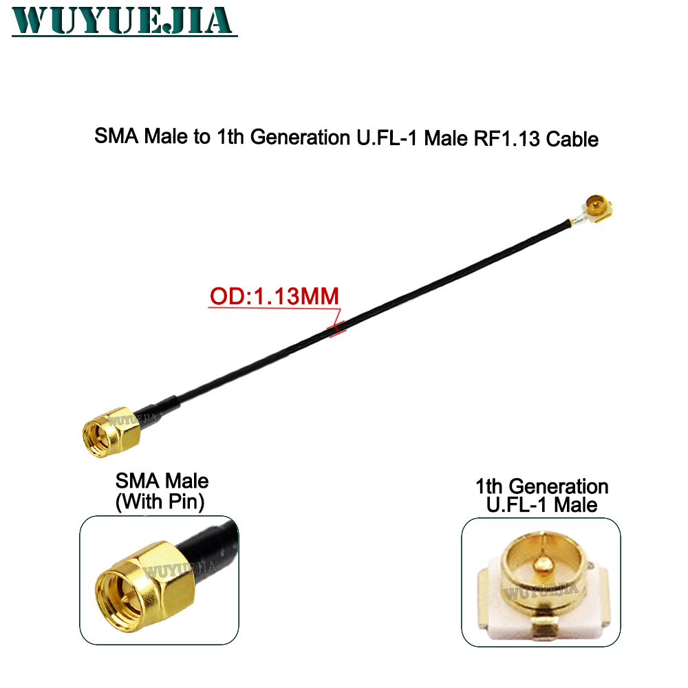 2Pcs SMA to U.F.L1 Line RP-SMA - Ipex Connector review and price