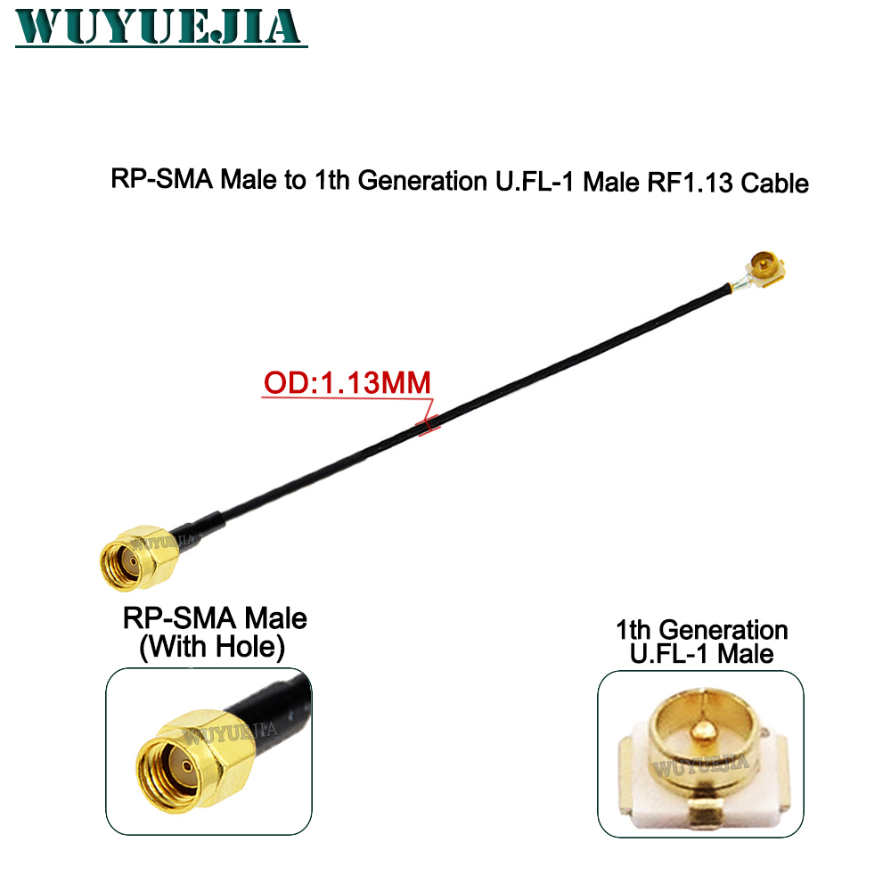 2Pcs SMA to U.F.L1 Line RP-SMA - Ipex Connector review and price