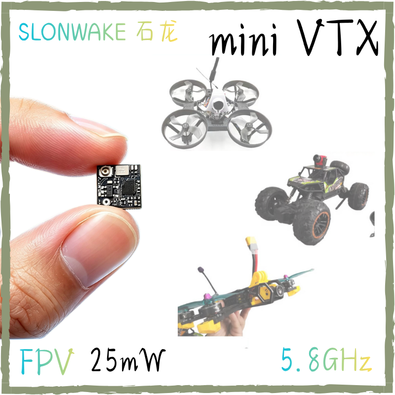 SLONWAKE 5.8G 25mW Tiny VTX 48 - Ipex Connector review and price