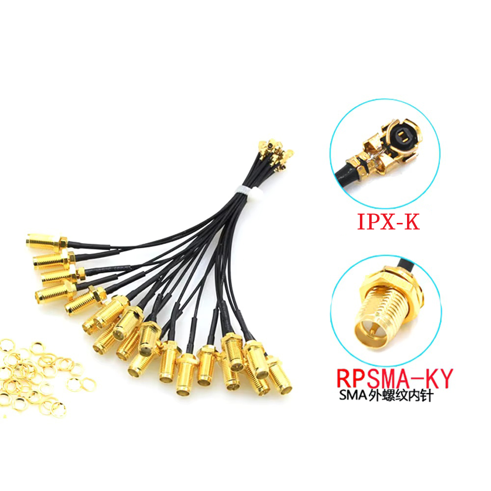 5Pcs RP-SMA Female to U.FL IPX - Ipex Connector review and price