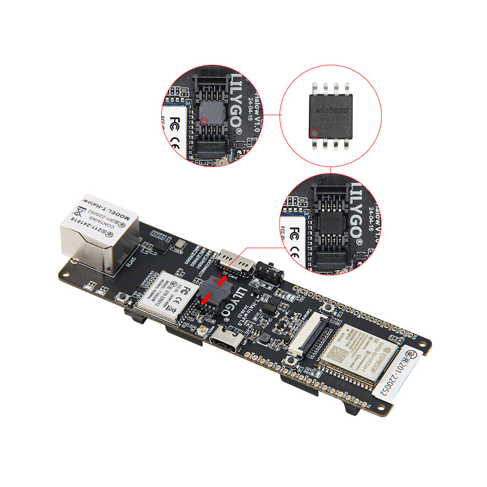 LILYGO T-Halow ESP32-S3 Develo - Esp32 Battery Holder Lipo review and price