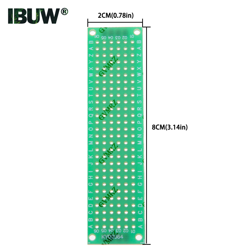 Single Sided Green PCB Prototy - Perfboard review and price