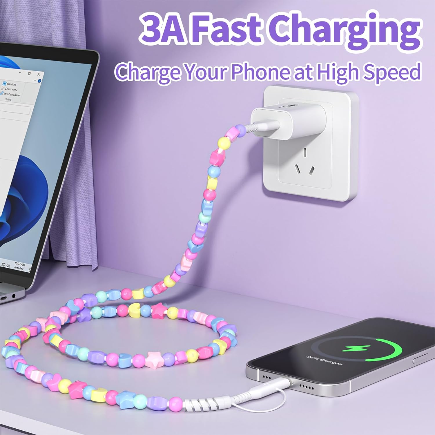 Bead charging cord,Charging Ca - Usb C Cable review and price