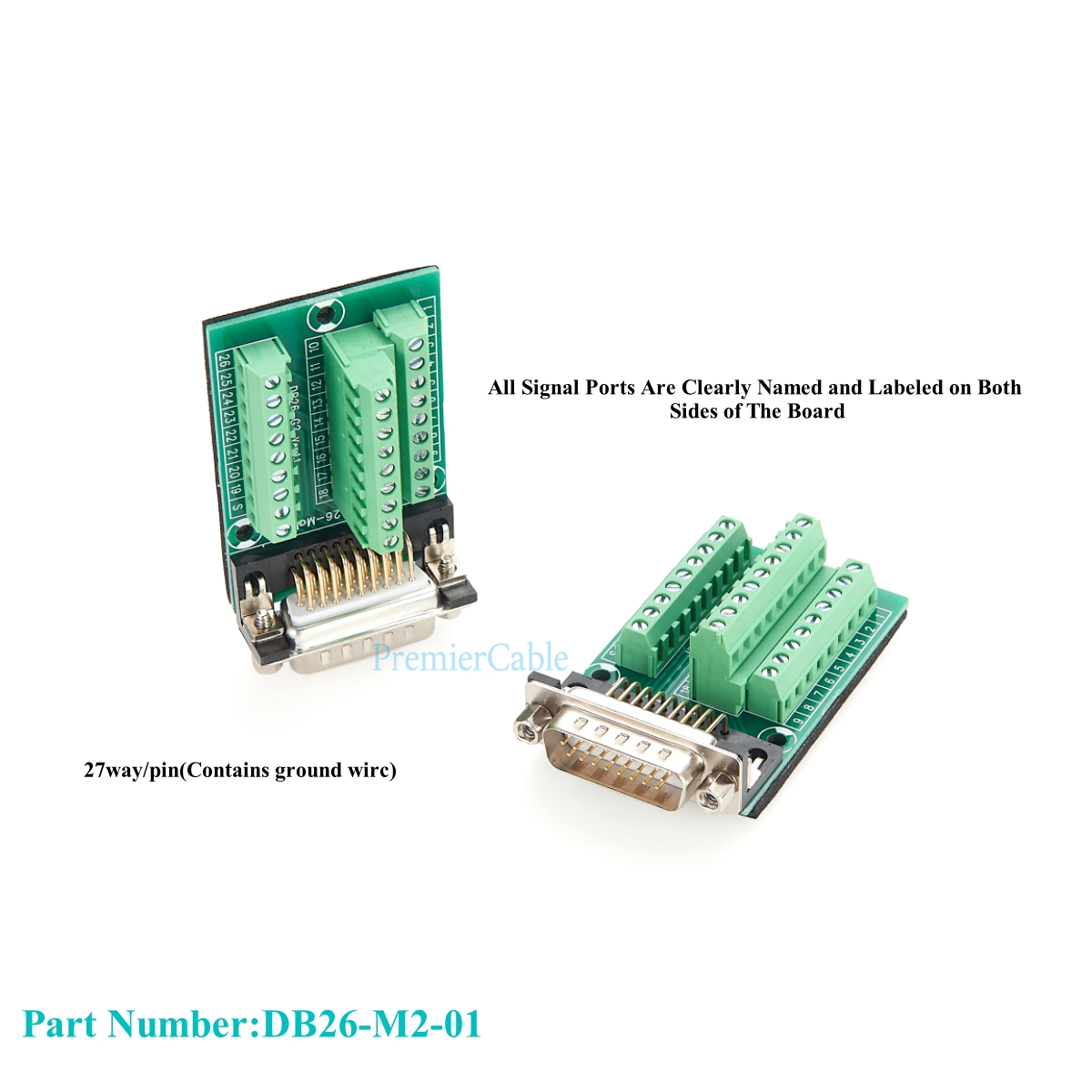 DB26 Male to Terminal Block Ma - Screw Terminal Block review and price