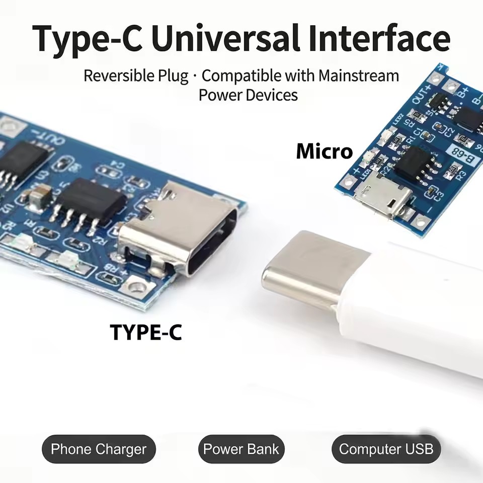 1-20Pcs Type-C/Micro/Mini USB  - Tp4056 Module review and price