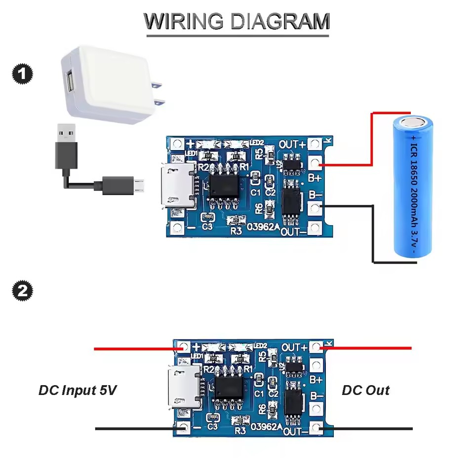 1-20Pcs Type-C/Micro/Mini USB  - Tp4056 Module review and price