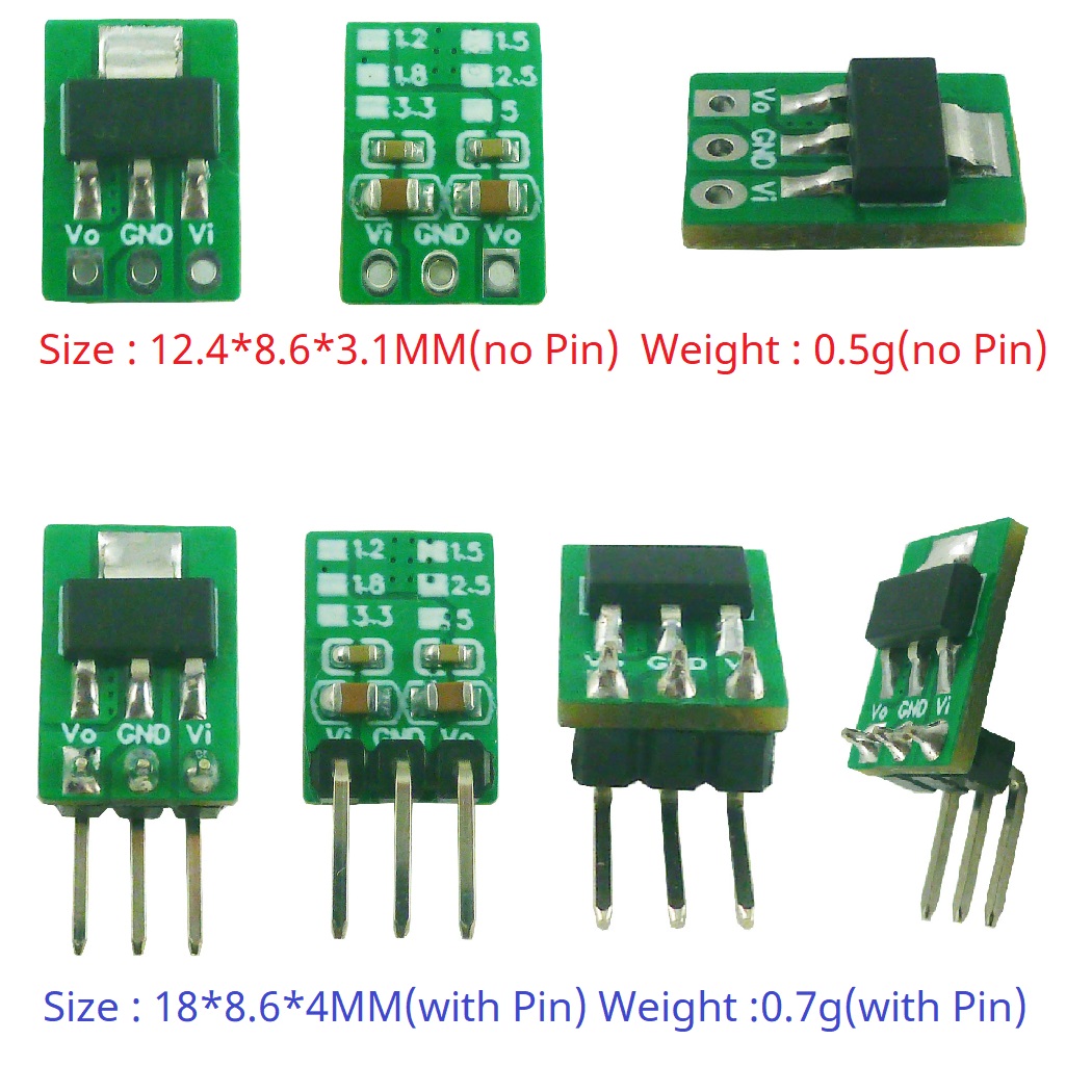 Tiny Out 1A 1.2V 1.8V 2.5V 3.3 - Esp32 Step Down Buck review and price