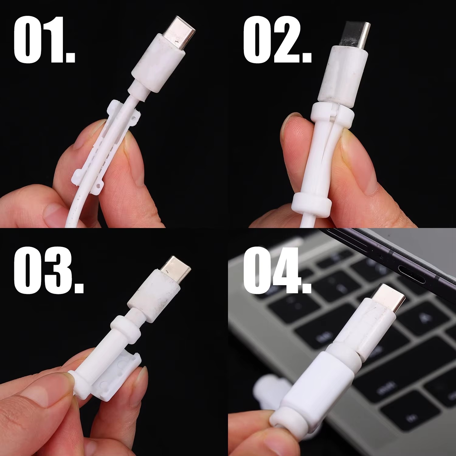 Anti Break Cable Protector Sof - Micro Usb Cable review and price