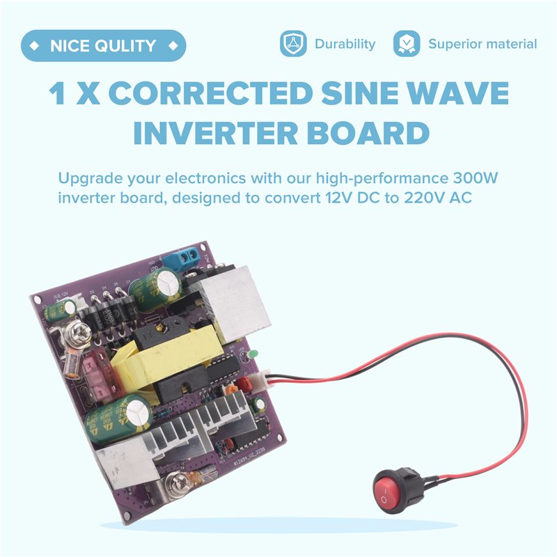 300W Corrected Sine Wave Inver - Boost Converter review and price