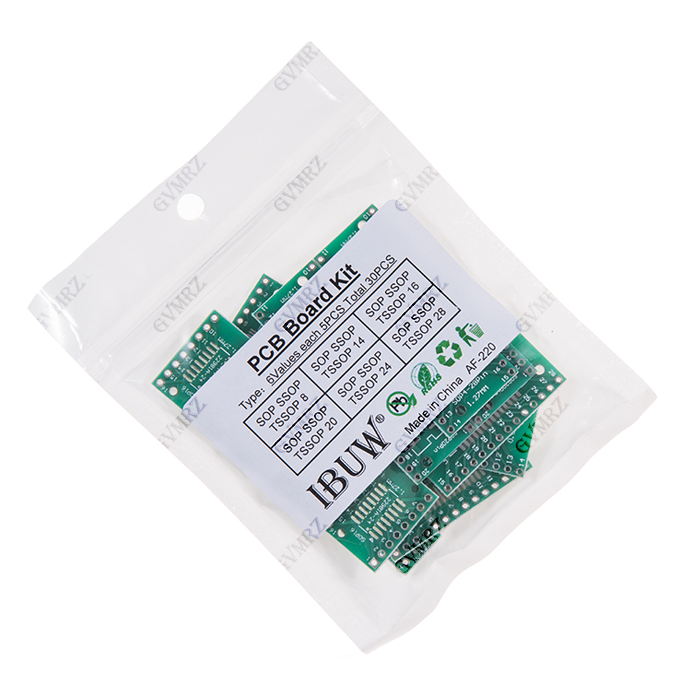 30PCS 6Values SOP SSOP TSSOP P - Pcb Prototyping Board review and price