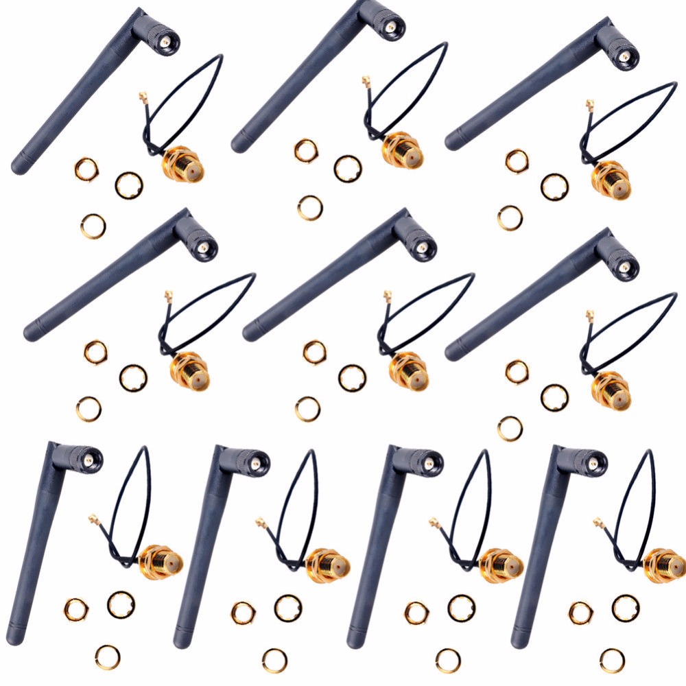 10pcs 2.4GHz 3DBI Wifi Antenna - Antenna 2.4Ghz review and price