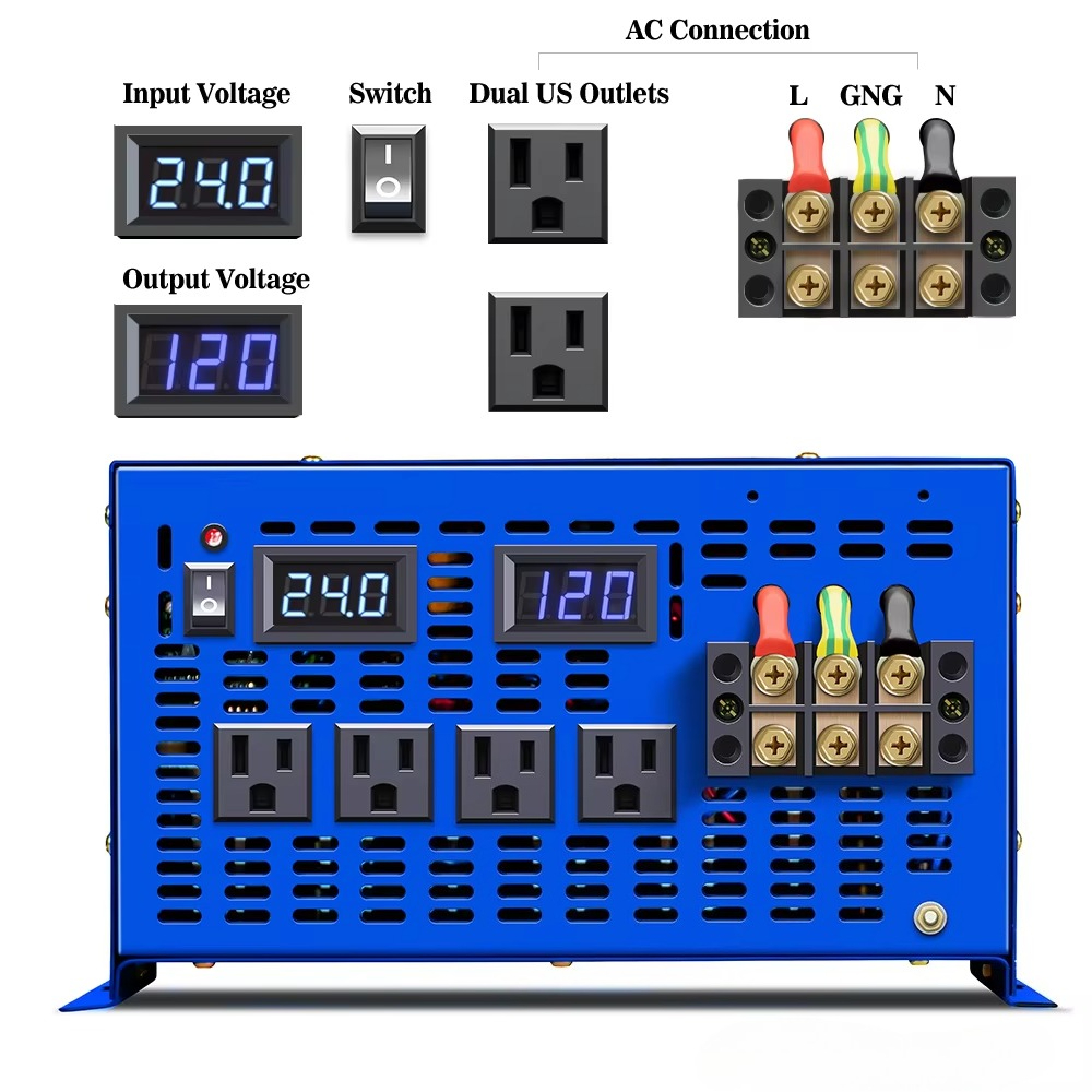 WZRLB 8000w Off Grid Power Con - Dc Dc Converter review and price