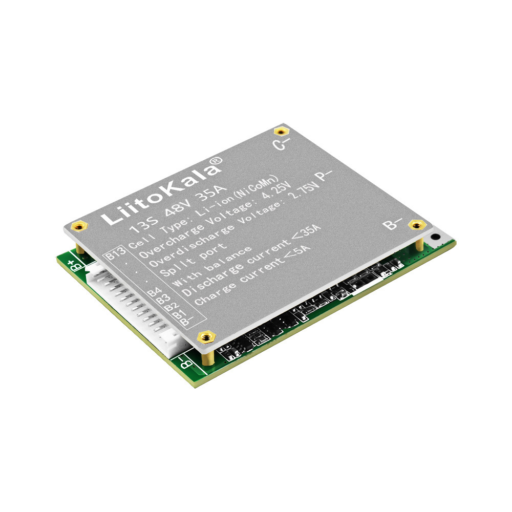 liitokala BMS 13S 35A 48V Li-i - Li Ion Charger Module review and price