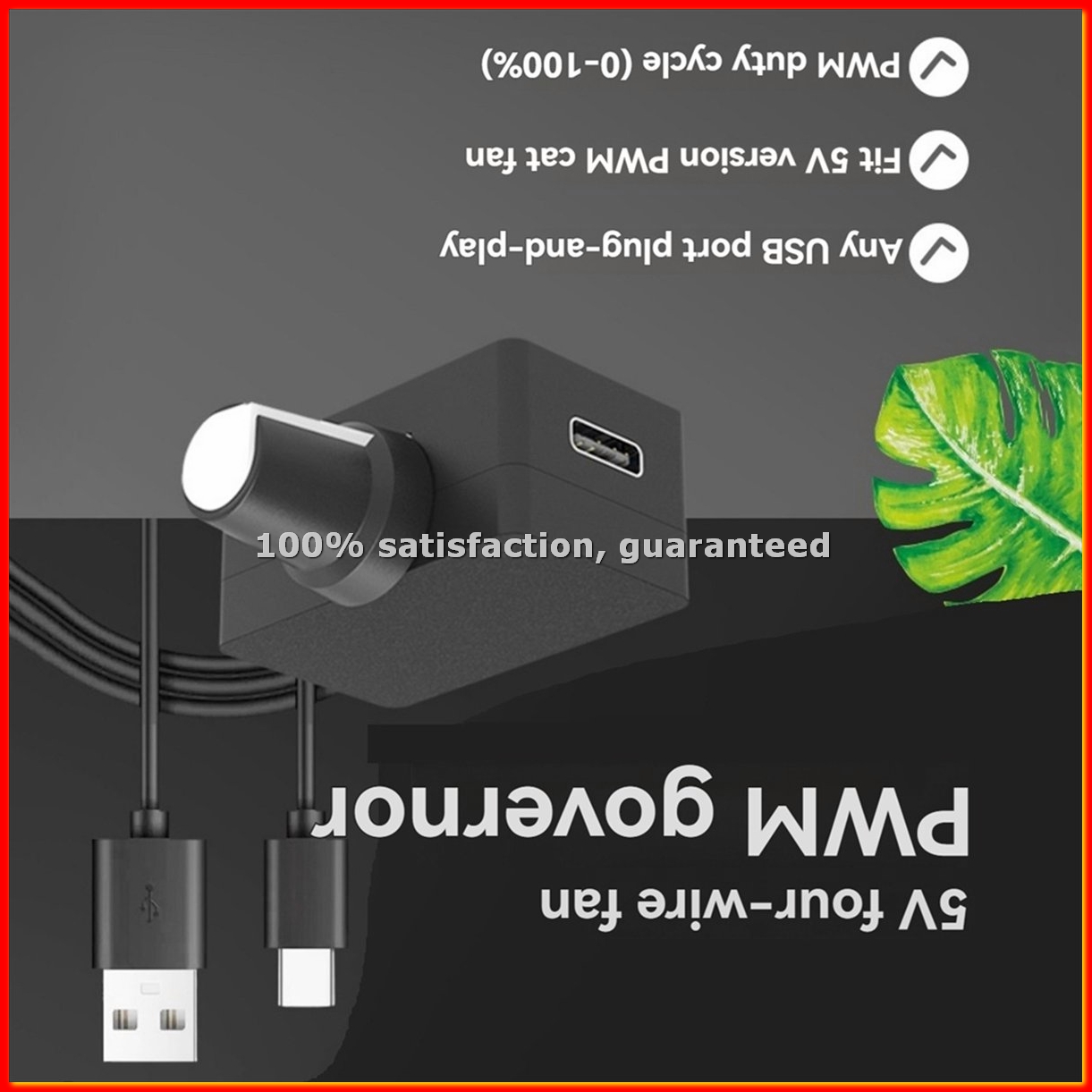 PWM Speed Controller 5V 4Pin P - Usb C Cable review and price